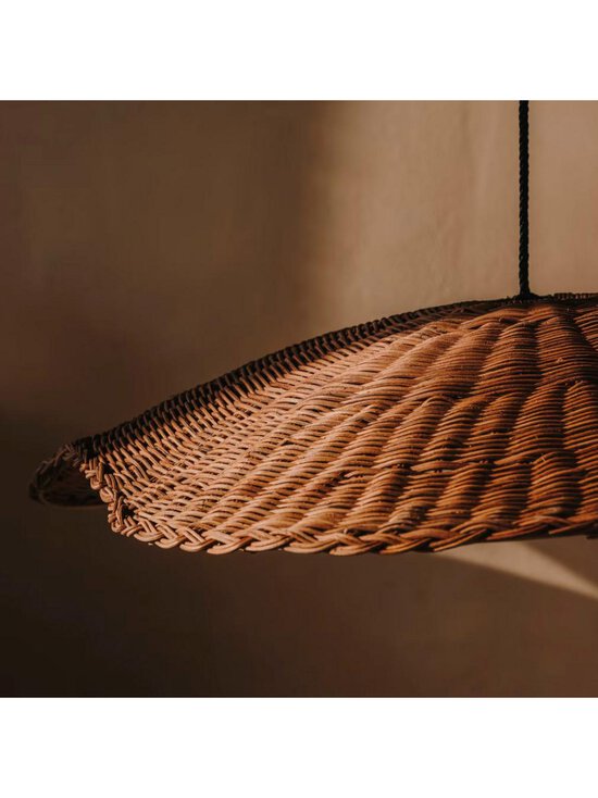 Kave Home - Bisbal-varjostin rottinki ⌀ 80 cm - BEIGE | Stockmann - photo 7