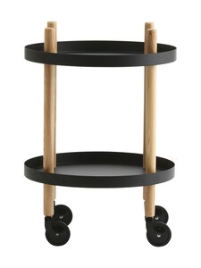 Normann Copenhagen - Block-pöytä Ø 45 cm - BLACK | Stockmann