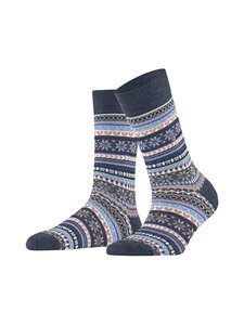 Burlington - Fair Isle Delight-sukat - 6688 DARK BLUE MEL. | Stockmann
