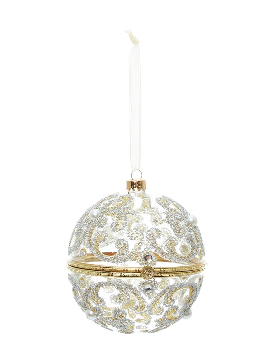 Villa Stockmann - Glass Ball Gold Beads -joulukoriste - SILVER | Stockmann - photo 1