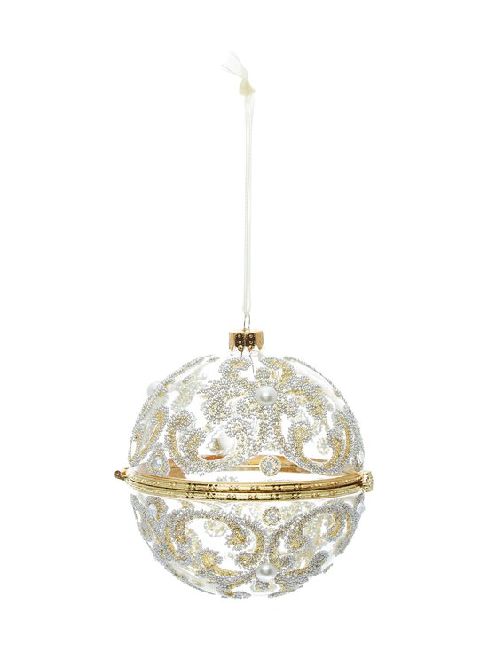 Villa Stockmann - Glass Ball Gold Beads -joulukoriste - SILVER | Stockmann - photo 2