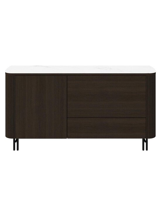 BoConcept - Santiago-senkki valkoinen keramiikka / tumma tammi L 150 cm - BROWN | Stockmann - photo 1