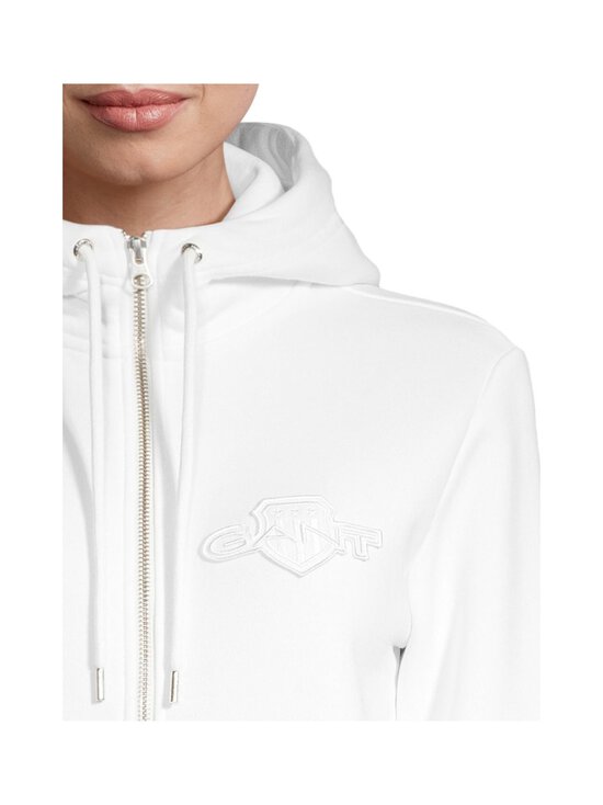 GANT - Tonal Shield -hupullinen collegetakki - 113 EGGSHELL - photo 4 GANT - Tonal Shield -hupullinen collegetakki - 113 EGGSHELL | Stockmann - photo 4