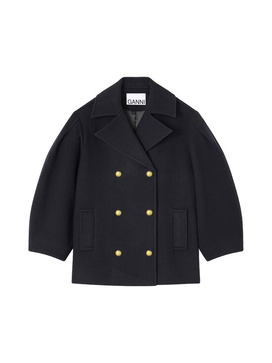 Ganni - Midi-villakangastakki - 683 SKY CAPTAIN | Stockmann - photo 1