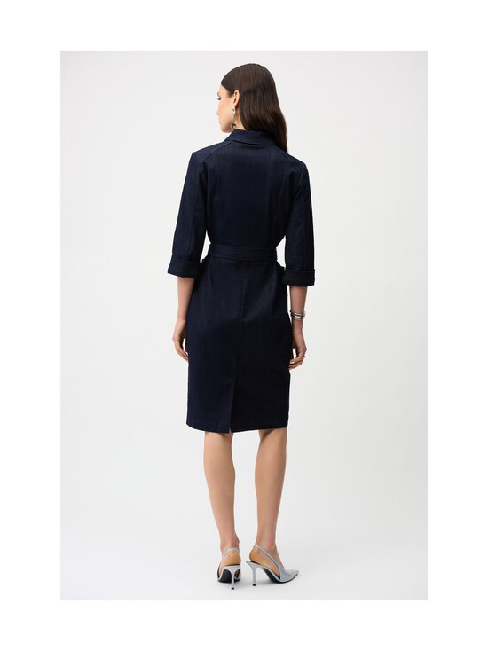 Joseph Ribkoff - Teksakleit Denim Dress With Half Zip - 3302 DARK DENIM BLUE | Stockmann - photo 3