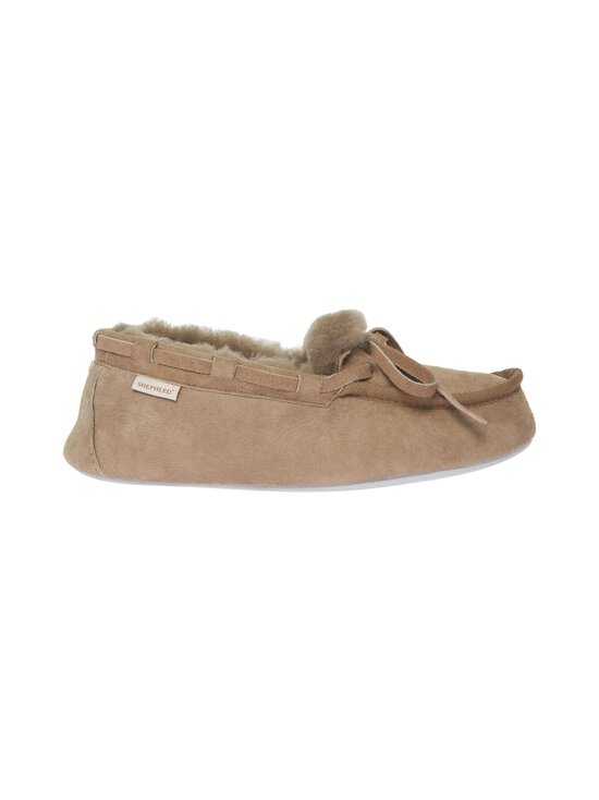 Shepherd - Daisy Home Moccasin -nahkatossut - 025 STONE | Stockmann - photo 1