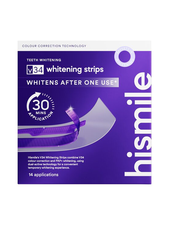 Hismile - V34 Teeth Whitening  Strips -valkaisuliuskat 14-pack - NOCOL | Stockmann - photo 1