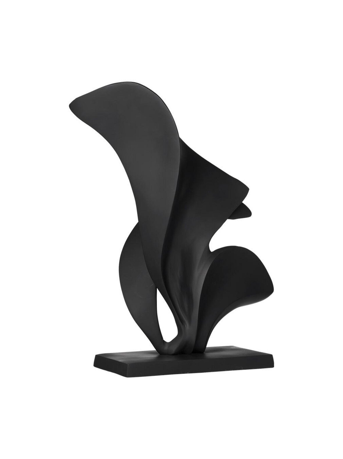 Flora 5 -veistos musta k 45 cm