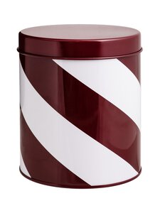 Aarikka - Riemuraita-peltipurkki, k 13 cm - VIININPUNAINEN | Stockmann