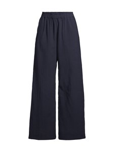 NOOM - Tea Wide Leg -housut - DK.NAVY | Stockmann