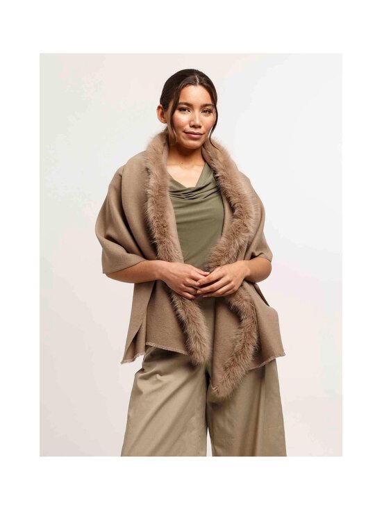 Fraas - Tekoturkisreunainen huivi - 887 887 BEIGE - photo 4 Fraas - Tekoturkisreunainen huivi - 887 887 BEIGE | Stockmann - photo 4