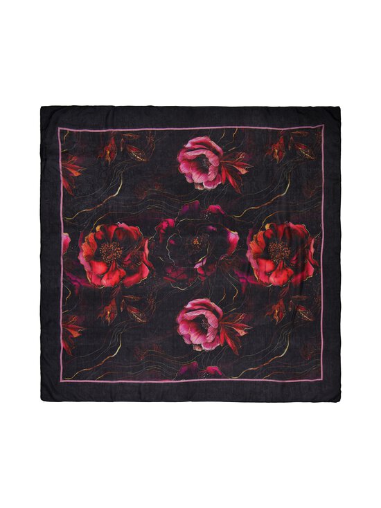 A+more - Nikita zīda lakats 100 x 100 cm - BLACK/RED 1 | Stockmann - photo 1