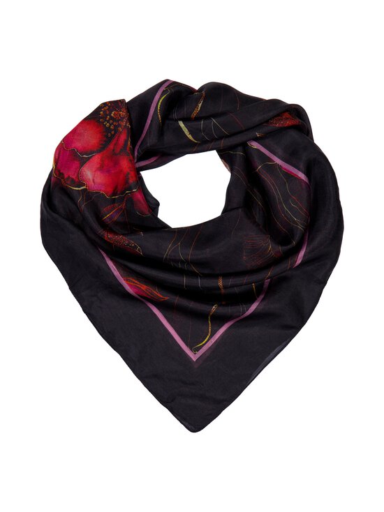 A+more - Nikita zīda lakats 100 x 100 cm - BLACK/RED 1 | Stockmann - photo 2