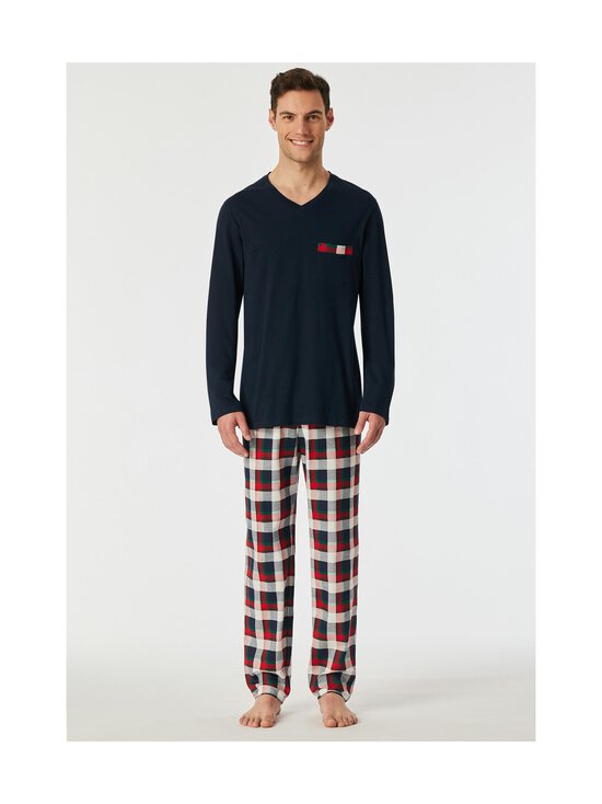 Schiesser - Long-pyjama - 804 NIGHTBLUE | Stockmann - photo 4
