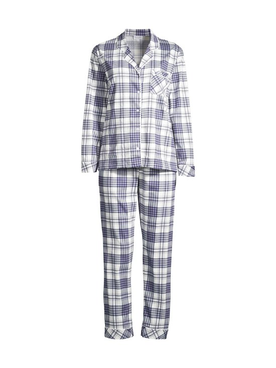 Damella - Cotton Jersey Check -pyjama 2-osainen - 020 NAVY - photo 1 Damella - Cotton Jersey Check -pyjama 2-osainen - 020 NAVY | Stockmann - photo 1