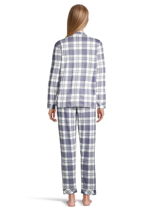 Damella - Cotton Jersey Check -pyjama 2-osainen - 020 NAVY - photo 3 Damella - Cotton Jersey Check -pyjama 2-osainen - 020 NAVY | Stockmann - photo 3