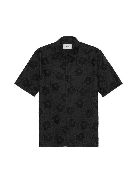 NN.07 - Freddy Flower -kauluspaita - 999 BLACK | Stockmann - photo 1
