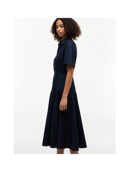Tommy Hilfiger - Kleit Poplin Flare Midi - C1G DARK NIGHT NAVY | Stockmann - photo 3