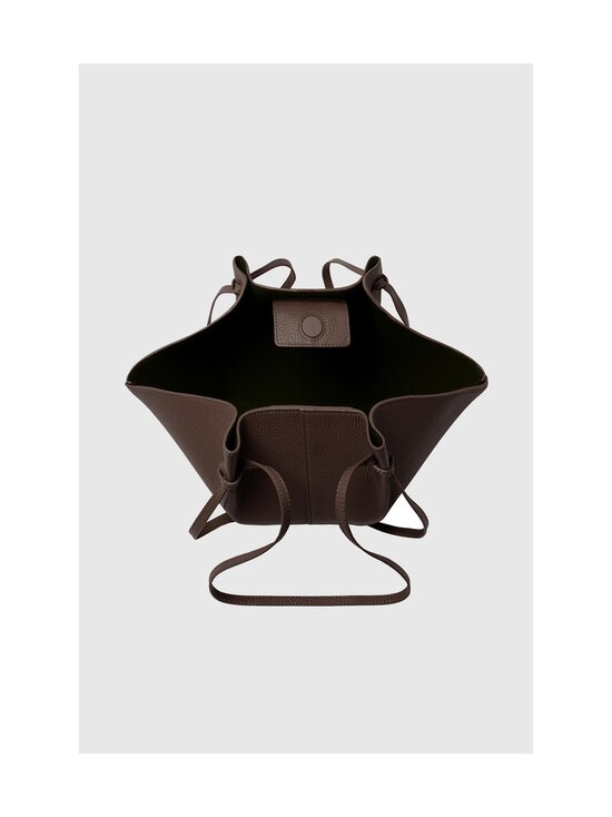 YUZEFI - Mochi Pebble Grain -nahkalaukku - ESPRESSO | Stockmann - photo 3