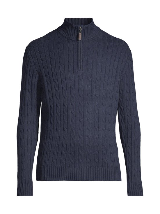 Cap Horn - Elis Halfzip -palmikkoneule - NAVY 009C | Stockmann - photo 1