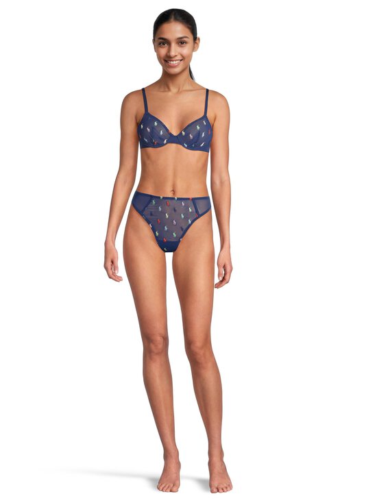 Polo Ralph Lauren - Embroidered Pony Mesh Thong -stringit - 815 NAVY - photo 4 Polo Ralph Lauren - Embroidered Pony Mesh Thong -stringit - 815 NAVY | Stockmann - photo 4