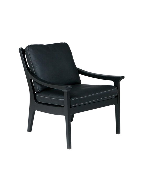 Furninova - Revir-tuoli Fantasy-nahka musta K 78 cm - BLACK | Stockmann - photo 1