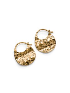Pernille Corydon - Small Halo - kullatut korvakorut - BGS GOLD PLATED RECYCLED STERLING SILVER | Stockmann