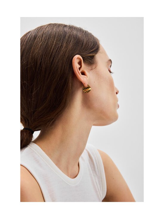 Pernille Corydon - Small Halo - kullatut korvakorut - BGS GOLD PLATED RECYCLED STERLING SILVER | Stockmann - photo 2