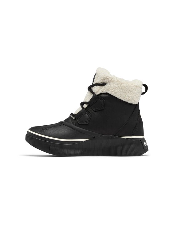 Sorel - Out N About™ IV Chillz Waterproof ādas puszābaki - 010 BLACK, CHALK - photo 2 Sorel - Out N About™ IV Chillz Waterproof ādas puszābaki - 010 BLACK, CHALK | Stockmann - photo 2