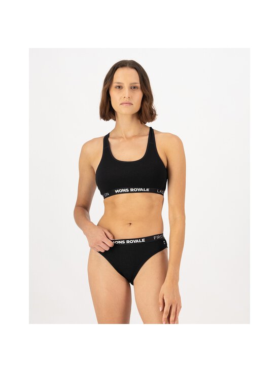 Mons Royale - Sierra-merinovillaiset urheiluliivit - 001 BLACK | Stockmann - photo 2