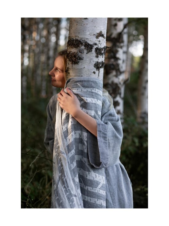 Lapuan Kankurit - Koivu-pellavapyyhe 95 x 150 cm - 9 WHITE-GREY - photo 2 Lapuan Kankurit - Koivu-pellavapyyhe 95 x 150 cm - 9 WHITE-GREY | Stockmann - photo 2