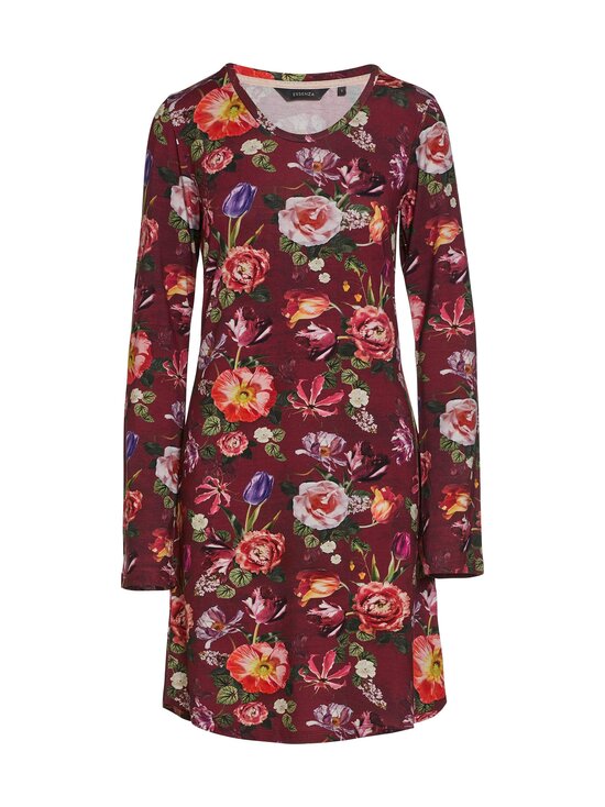 Nightdress Elm Scarlett LS Ecovero -yöpaita