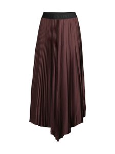 Allsaints - Jax-pliseerattu hame - OXBLOOD RED | Stockmann