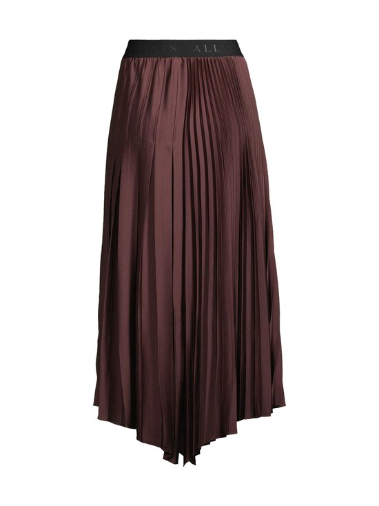 Allsaints - Jax-pliseerattu hame - OXBLOOD RED | Stockmann - photo 2