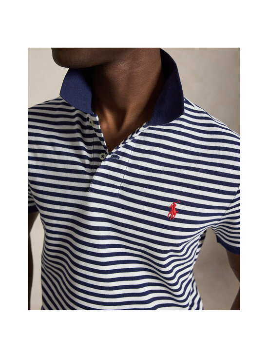 Polo Ralph Lauren - Raidallinen pikeepaita - NEWPORT NAVY/WHITE | Stockmann - photo 4