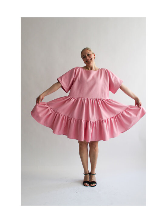 Lili Marleena - Cotton Double -röyhelömekko - PINK | Stockmann - photo 6