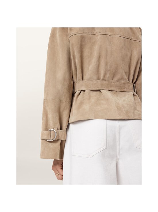 Allsaints - Reed-mokkanahkatakki - TAUPE BROWN | Stockmann - photo 3