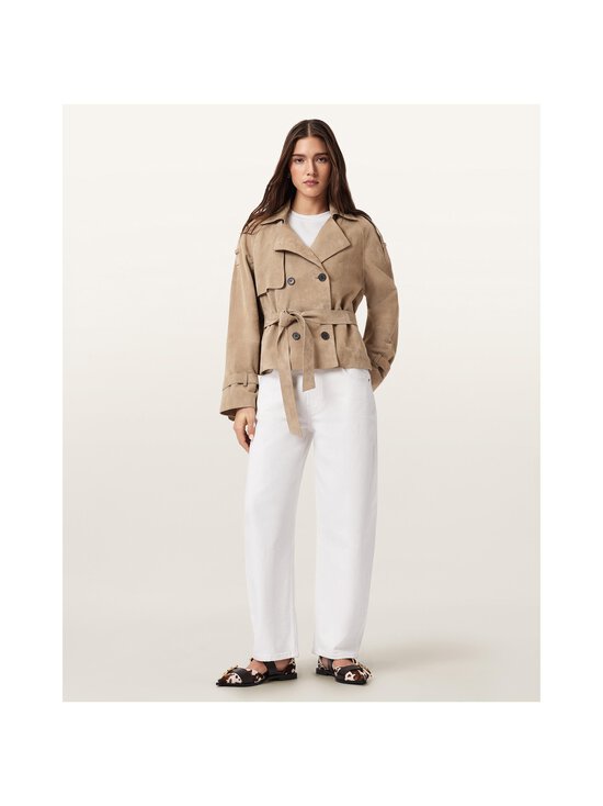 Allsaints - Reed-mokkanahkatakki - TAUPE BROWN | Stockmann - photo 4