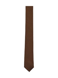 Stockholm Kravatt - Dot Check zīda kaklasaite - 25 COPPER | Stockmann