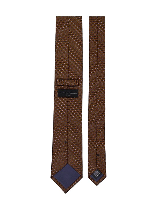 Stockholm Kravatt - Dot Check zīda kaklasaite - 25 COPPER | Stockmann - photo 2