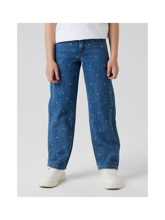 Name It - NkfRose džinsi ar strasu - DENIM BLUE - photo 4 Name It - NkfRose džinsi ar strasu - DENIM BLUE | Stockmann - photo 4
