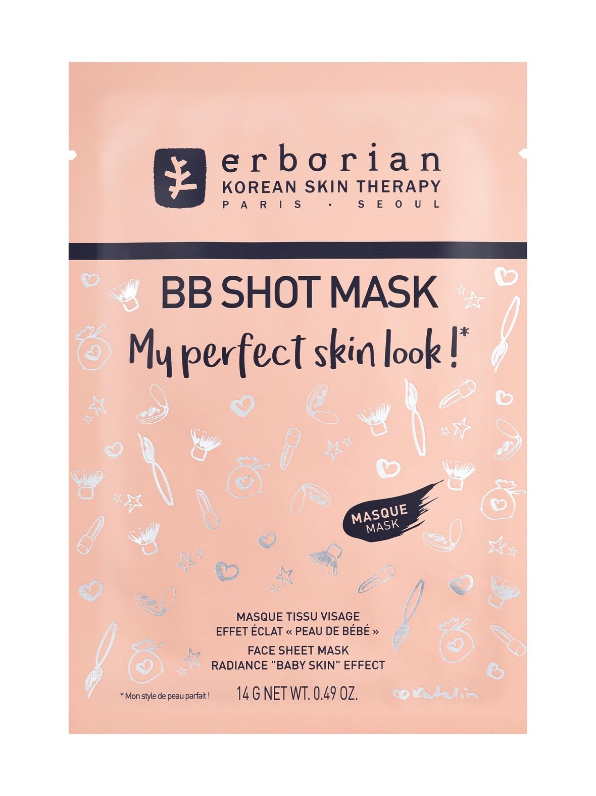 Erborian Bb shot mask -kangasnaamio 14 g
