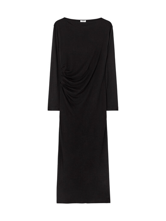 Filippa K - Gathered Lyocell Cashmere -mekko - BLACK BLACK BLACK | Stockmann - photo 1