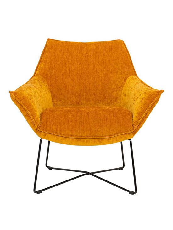 Furninova - Egon-nojatuoli Eros-kangas mustard - YELLOW | Stockmann - photo 1