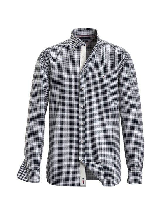 Cotton Cashmere Chk Dobby Shirt -kauluspaita