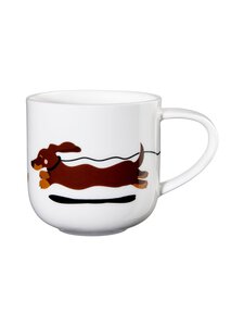 Asa - Sausage Lover Mug - 19483014 WHITE WITH ANIMALS | Stockmann