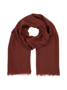 A+more - Awool vilnas šalle 70 x 180 cm - DK BROWN | Stockmann
