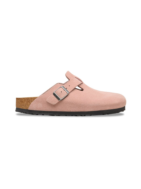 BIRKENSTOCK - Boston-mokkanahkasandaalit - PINK CLAY | Stockmann - photo 1