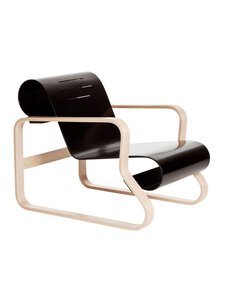Artek - Paimio-nojatuoli 41 - KOIVU,MUSTA | Stockmann