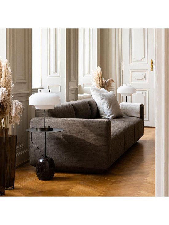 &Tradition - Lato LN8 -sivupöytä, musta / Emperador-marmori ⌀ 40 cm - MUSTA | Stockmann - photo 6